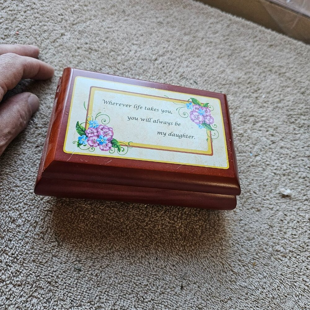 Vintage music box used